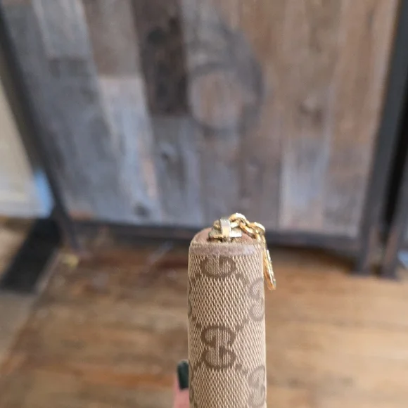 Gucci Beige and Brown GG Canvas Wallet With Tags - Picture 4 of 13